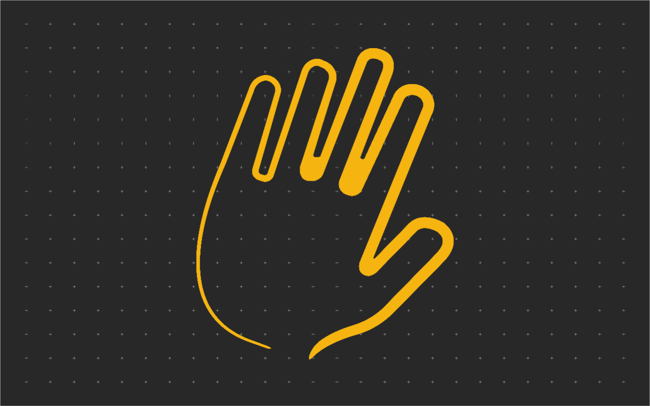 gesto rukou říkající Ahoj